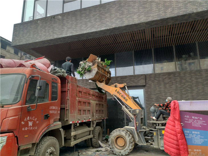 售楼部室内装修拆除清运-成都战狼拆除曹家巷恒大拆除案例一览